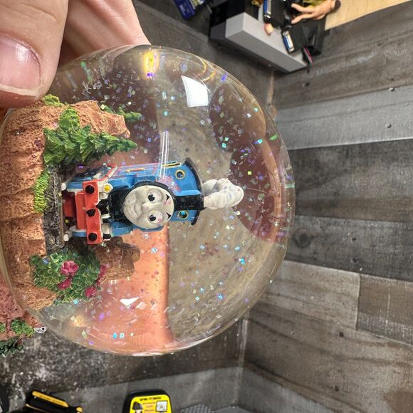 Thomas & Friends Musical Snow Globe - Works - Rare - Picture 7 of 9